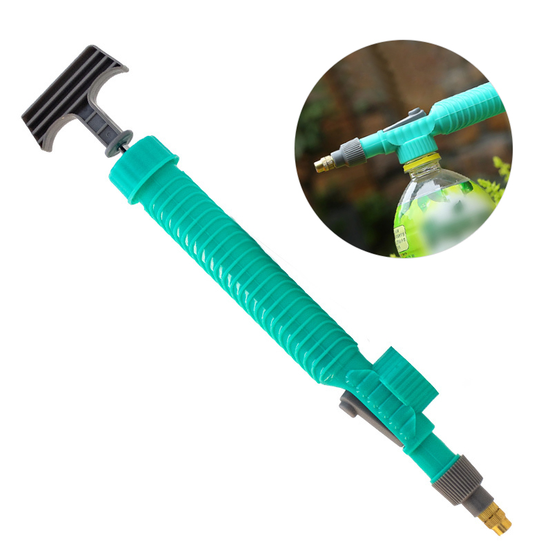 Adjustable Drink Bottle Spray Head Nozzle, High Pressure Air Pump Manual Sprayer, Agriculture Tools