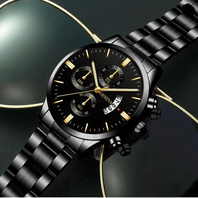 Stainless Steel Luxury Quartz Watch