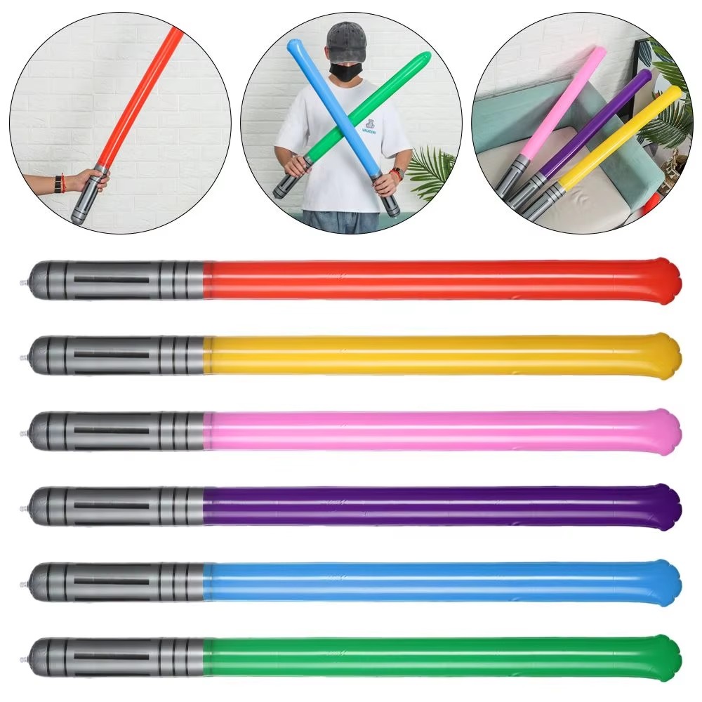 Kids Inflatable Sword Toy Set for Parties Halloween Cosplay Fun