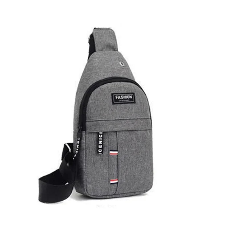 Mens Waterproof Adjustable Shoulder Strap Waist Bag Large Capacity Casual Fashionable Travel Bag