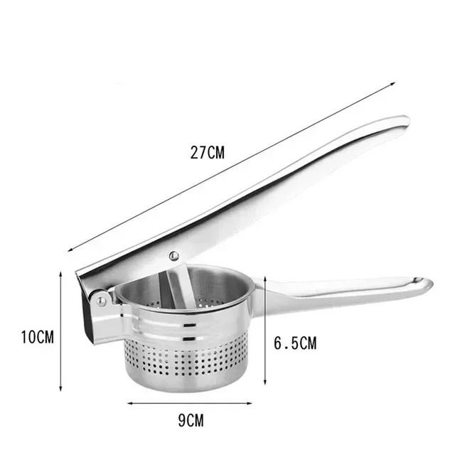 Heavy Duty Stainless Steel Potato Ricer and Press