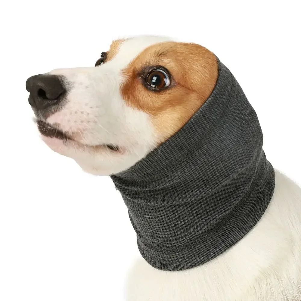 Dog Grooming Earmuffs Soft Noise Reducing Pet Ear Cover Hat