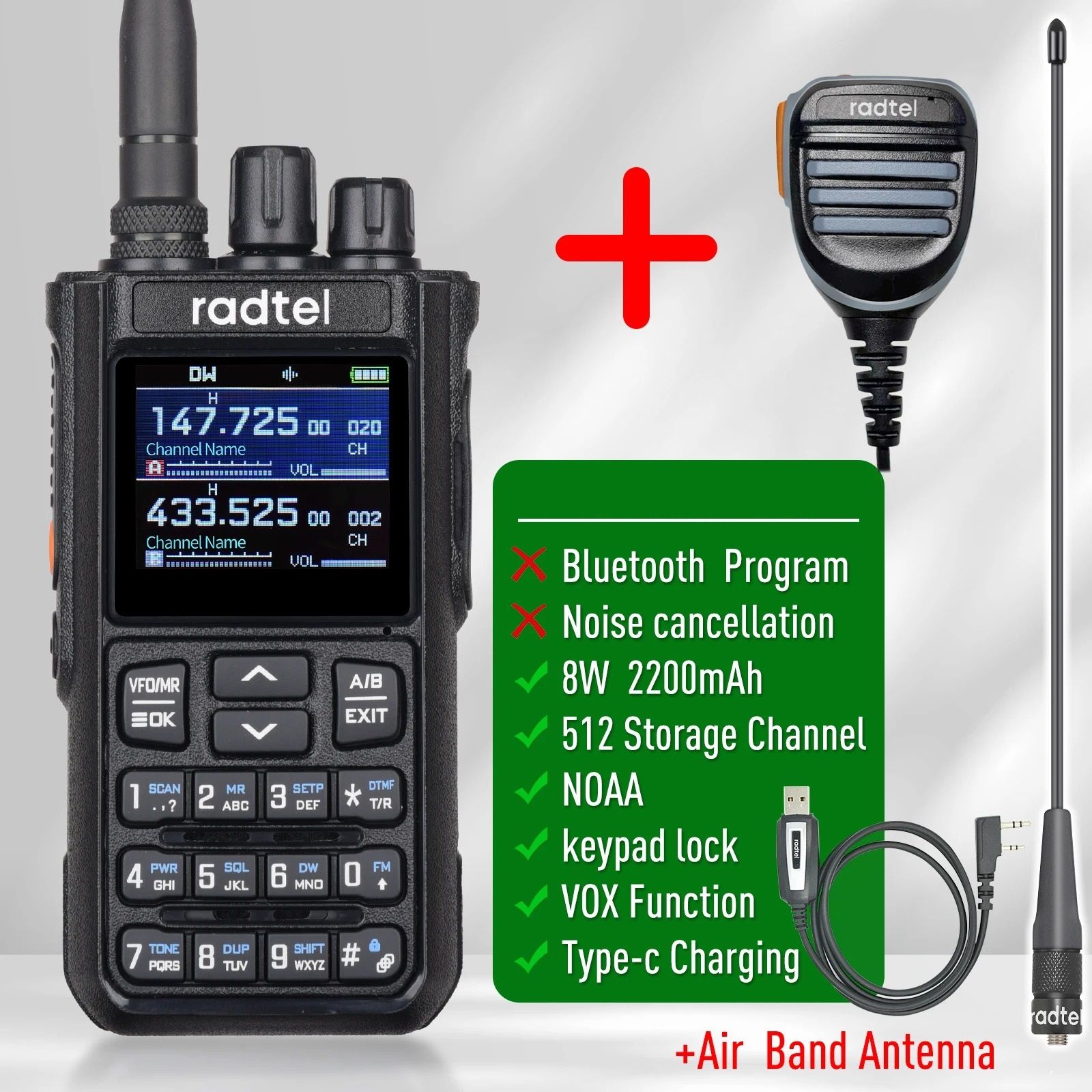 Professional Full Band Multi Environment Radio