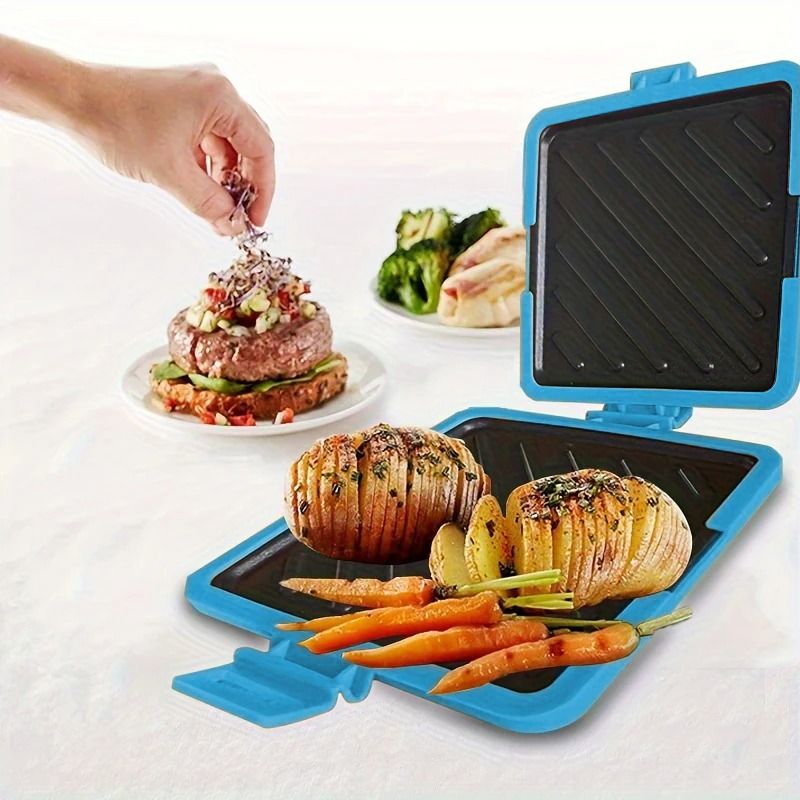 Microwave Silicone Sandwich Maker | Premium Food Grade Crispy Toast System & Quick Even Cooking Infrastructure