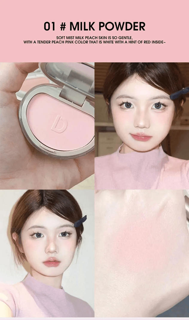 DaimAnpu Honey Glow Powder Blush Natural Brightening Finish