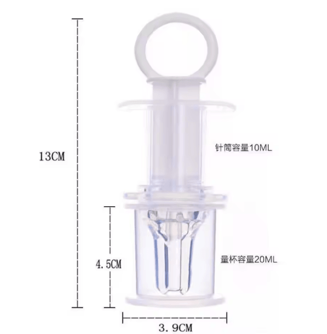 SoftFlow Baby Syringe Feeder Pacifier Style Medicine Dropper