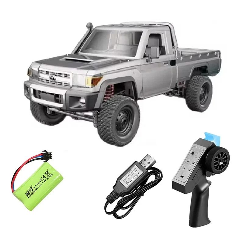 1:12 Scale 4WD RC Pickup Truck with Remote Control