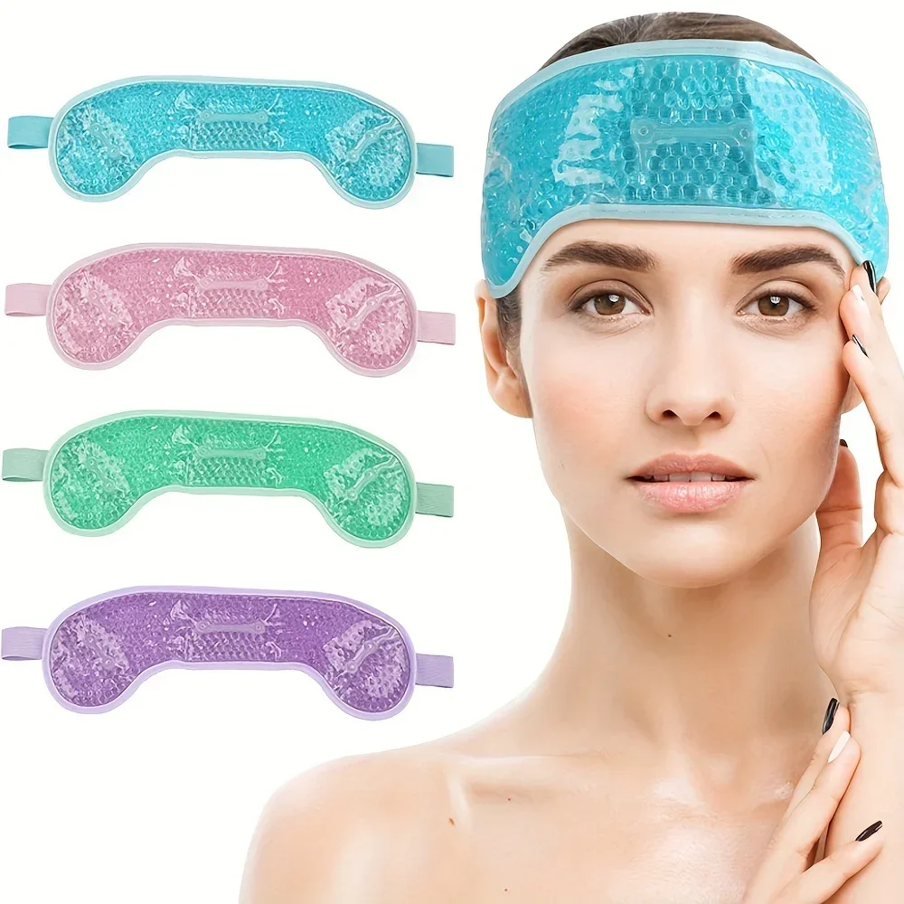 Migraine Gel Ice Pack Cold & Hot Compress for Headache Relief