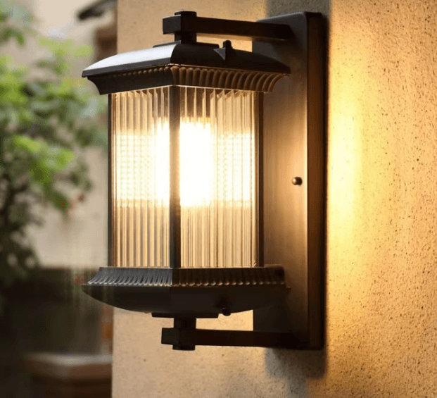 Modern New Chinese Outdoor Wall Light – Waterproof Garden & Balcony Corridor Lamp