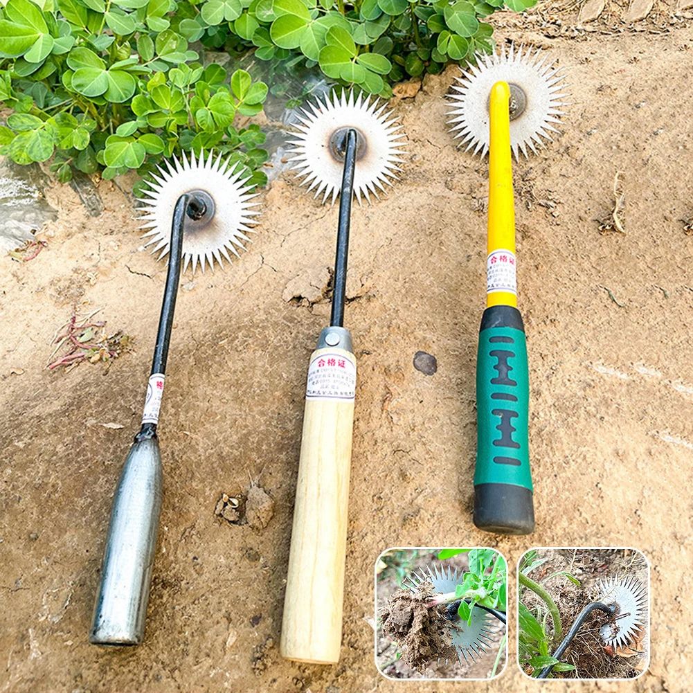 Sunflower Multi-Edge Garden Weeding Tool – Durable Manual Weed Remover for Effortless Lawn Care