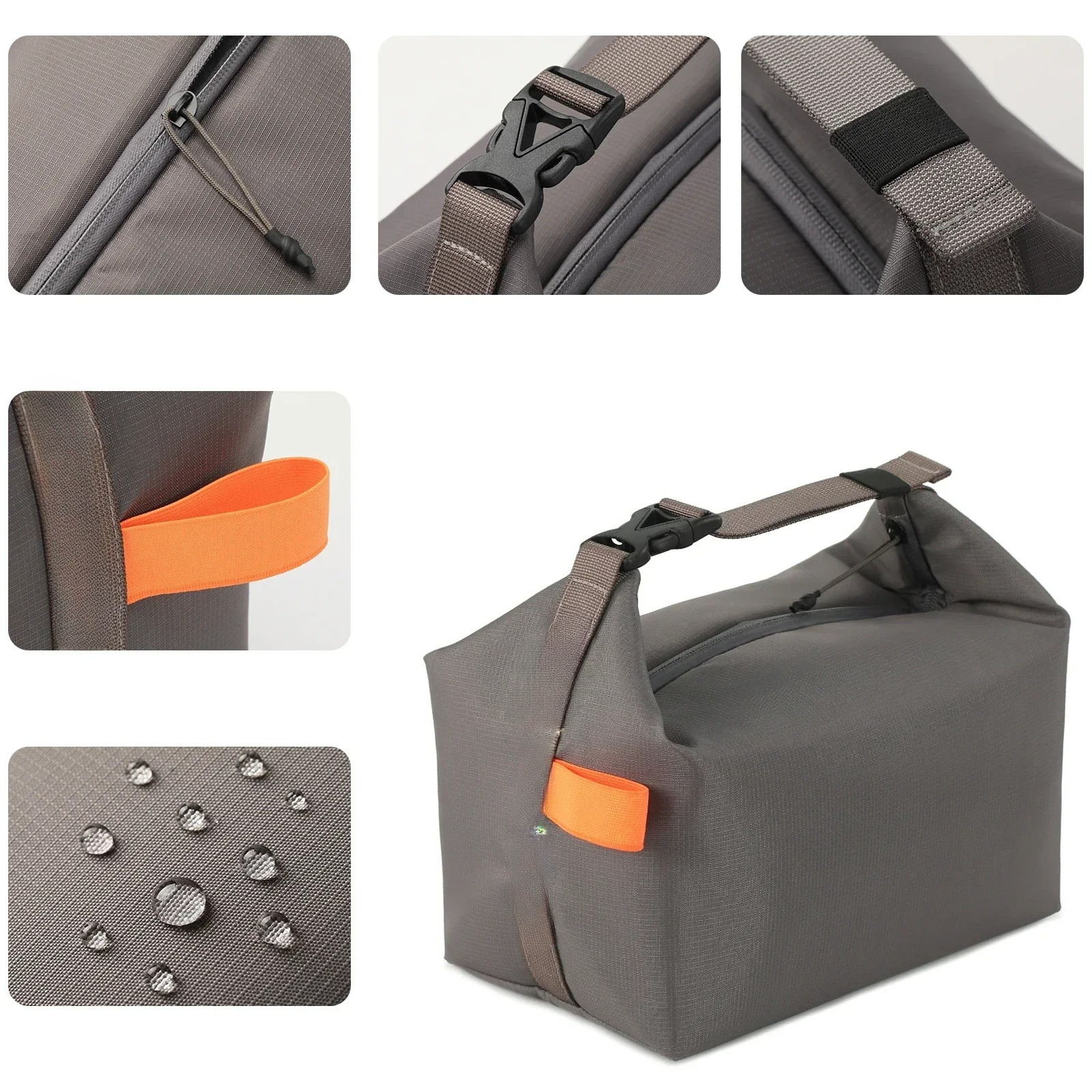 Portable Insulated Lunch Bag Stylish Bento Meal Pack for Food Storage Perfect for Picnic and Work Lunches