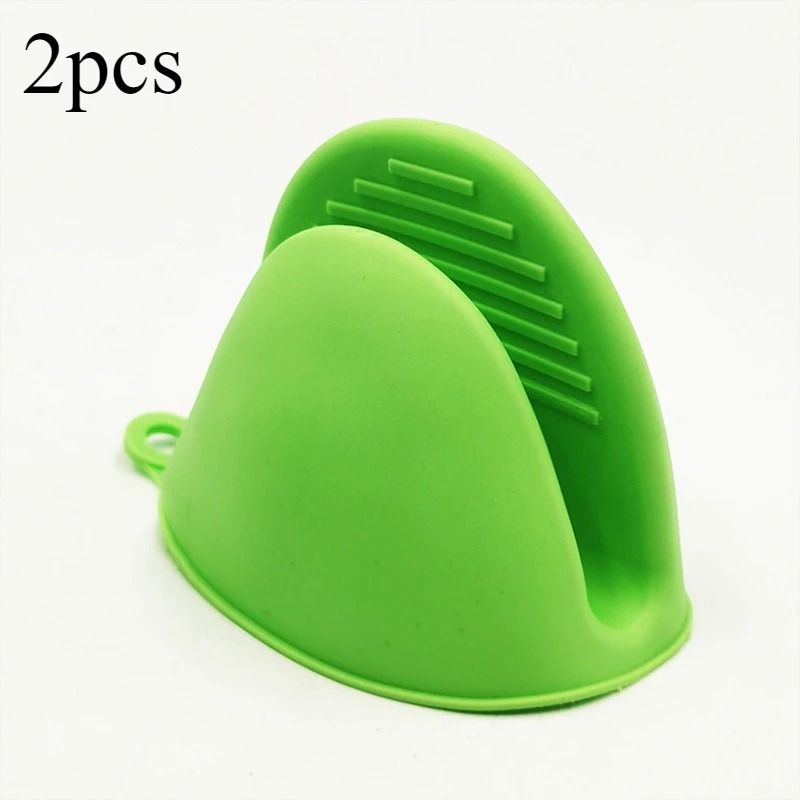 2pcs Thicken Baking Silicone Oven Mitts