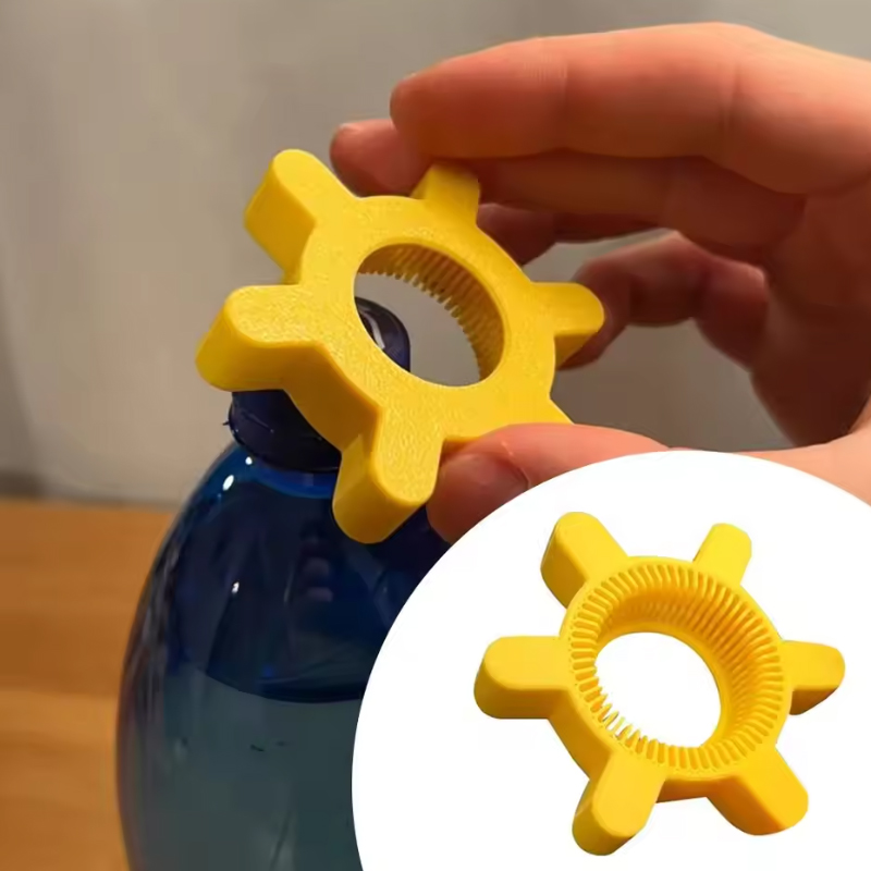 Multi-function Rotary Bottle Cap Opener Plastic Twist Kitchen Tool