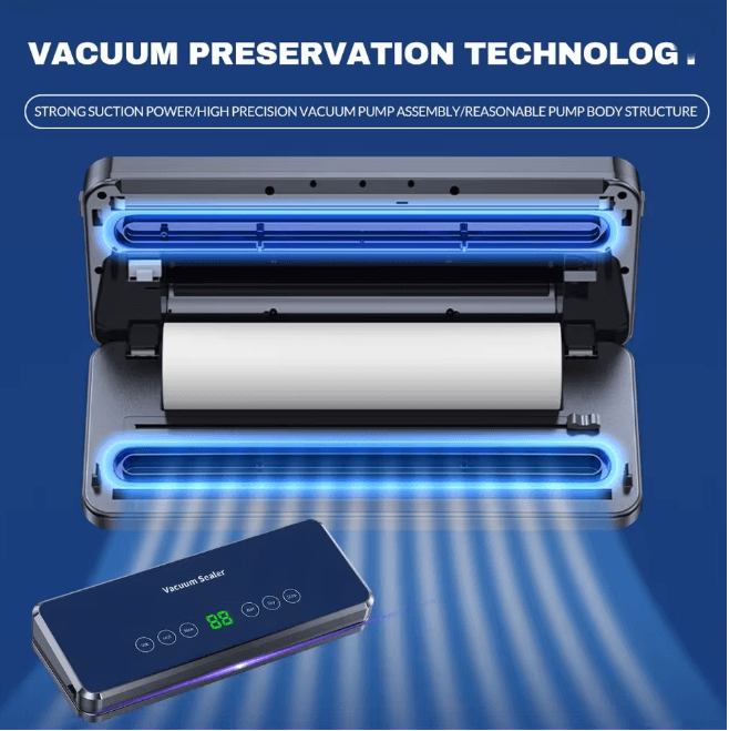 SealFresh Desktop Electric Vacuum Sealer Machine