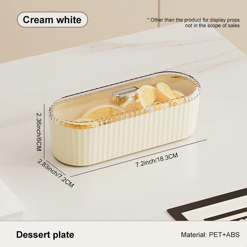 Home Living Fruit and Snack Bowl with Lid