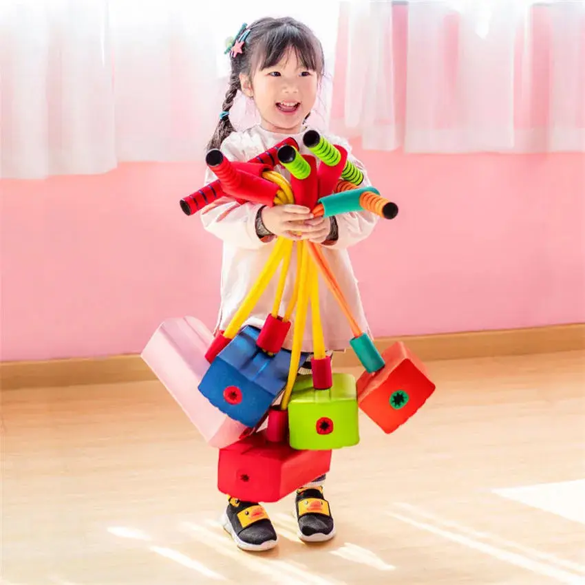 Kids Foam Pogo Jumper Toy for Active Play and Balance Training