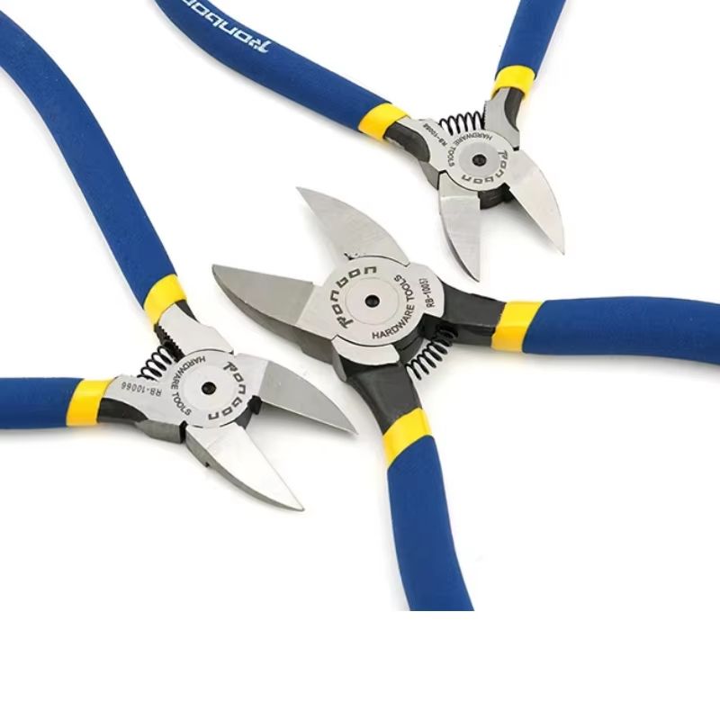 Professional 5/6/7 Inch Wire Stripping Pliers – Electrician Side Cutter & DIY Cable Nipper