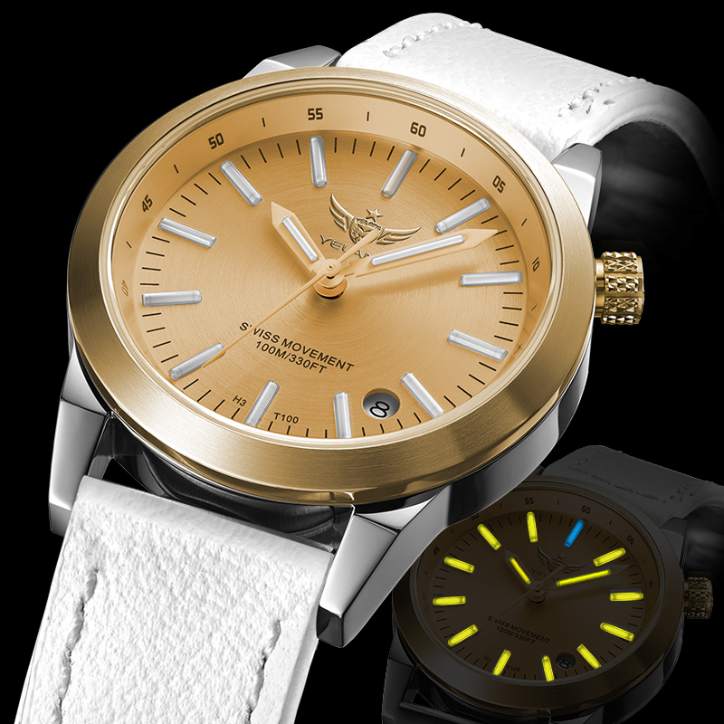 Elegant quartz watch for women, sapphire waterproof women watch, student fashion luminous luxury gift