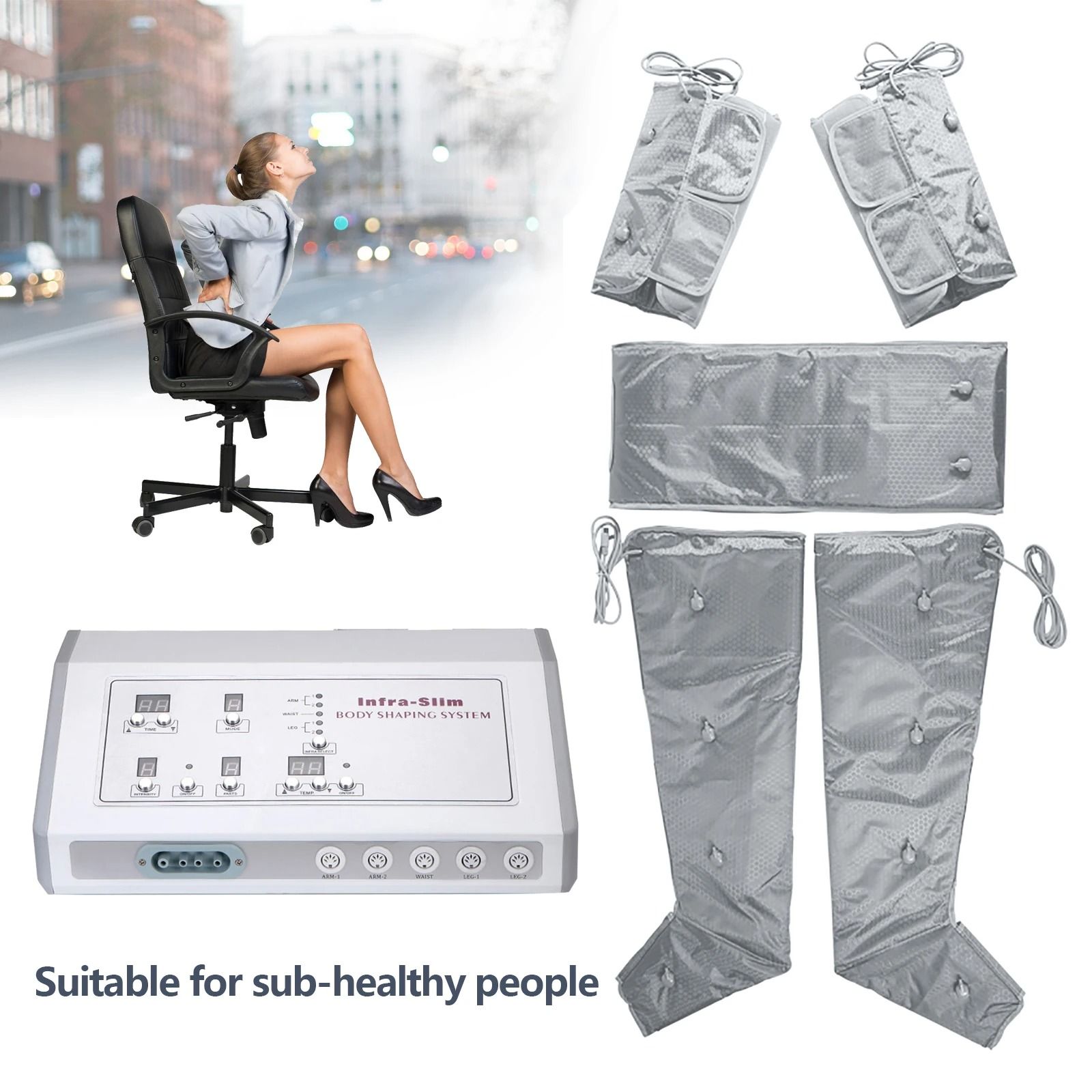 Far-Infrared Slimming Suit | Pressotherapy & Body Contouring SPA Machine