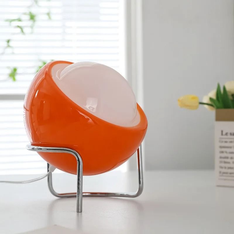 Bauhaus Glass Table Lamp Nordic LED Retro Bedside and Desk Light