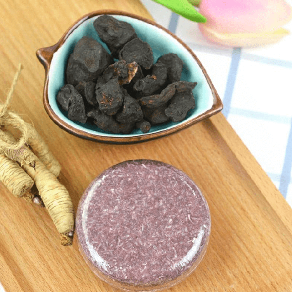 Hair Plus Black Hair Darkening Shampoo Bar