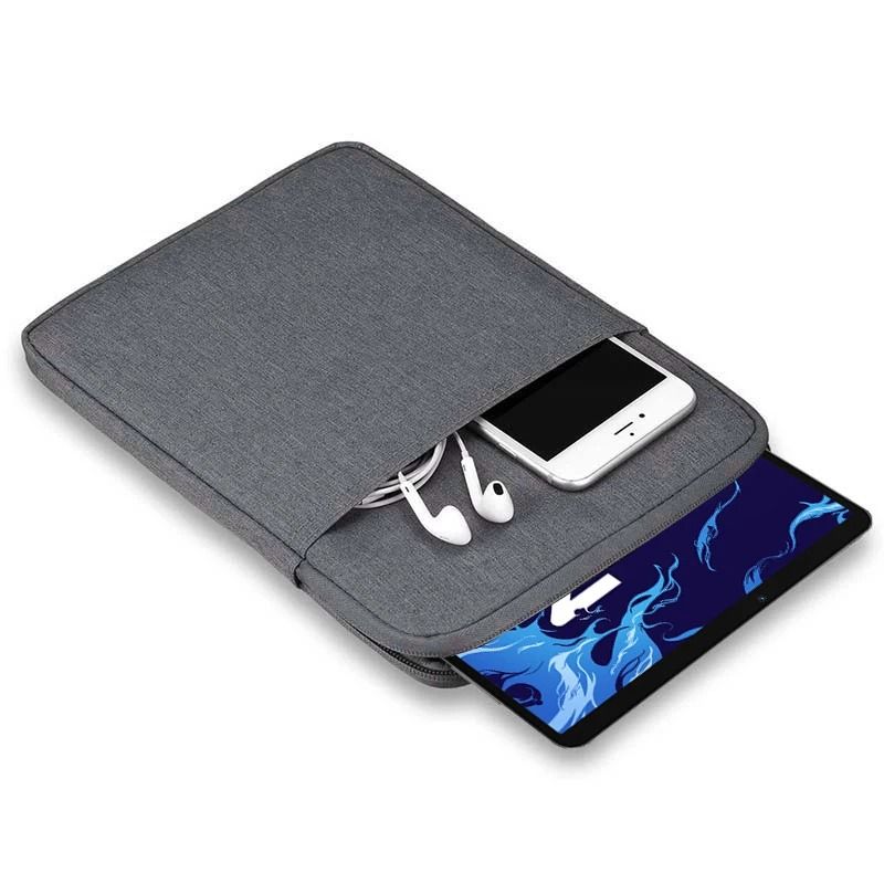 Shockproof Tablet Sleeve Carrying Case with Zipper Pockets