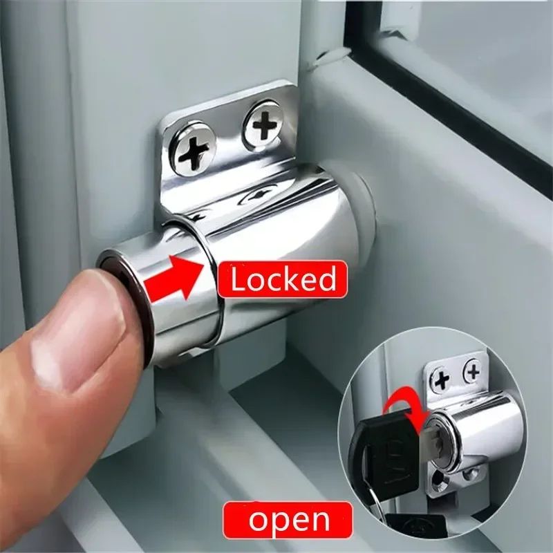 SecureLatch Sliding Window & Door Safety Lock - Child-Proof Patio Lock Set