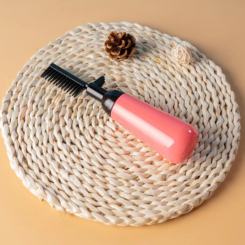 Hair Dye Applicator Bottle with Comb Brush Dispenser