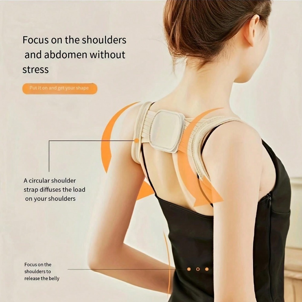 Adjustable Posture Corrector Belt Back Support Brace for Men and Women