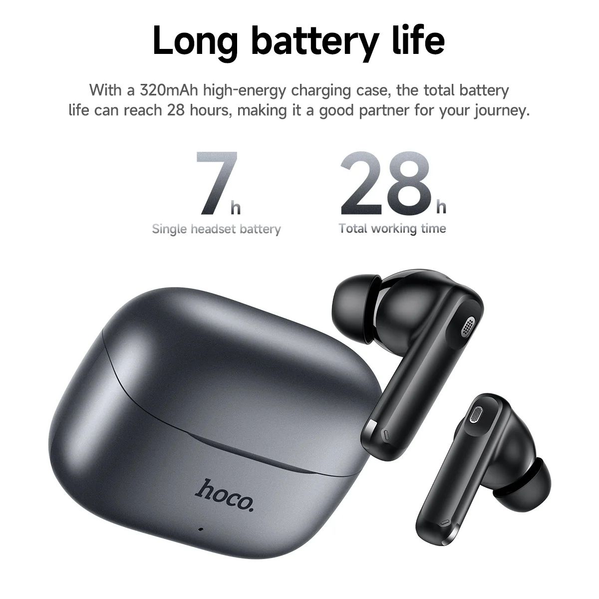 HOCO Smart AI Translation Earbuds Wireless Noise Cancelling Headphones