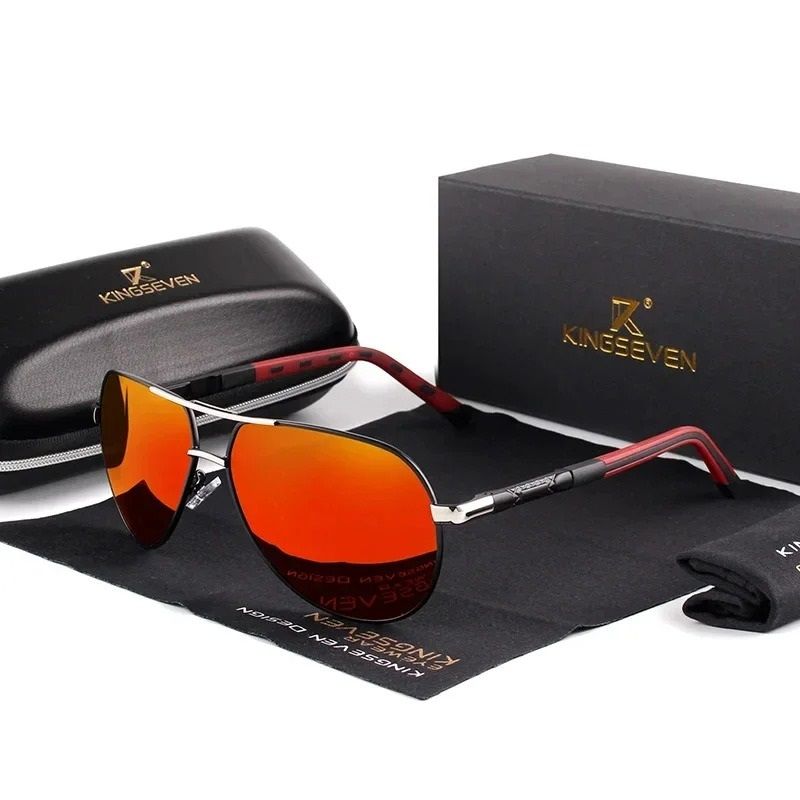Luxury Retro Aluminum Frame Sunglasses