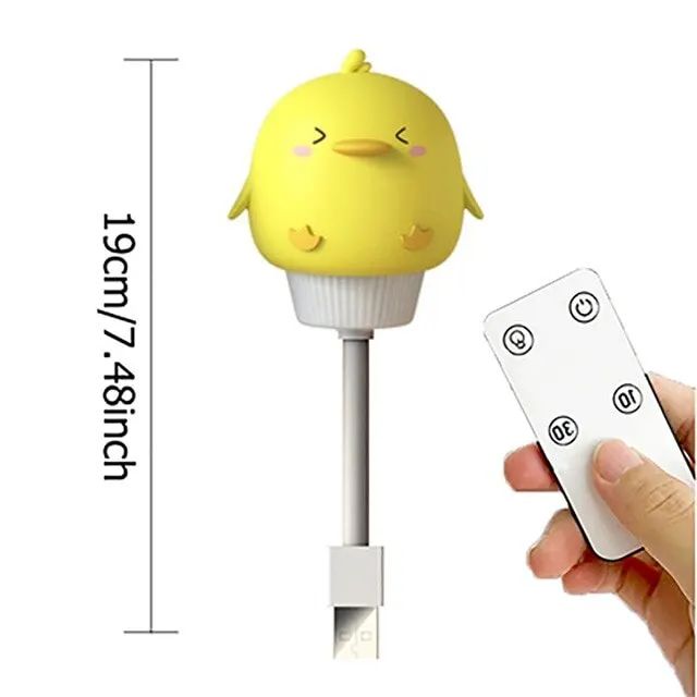 USB Cartoon LED Night Light with Remote Control