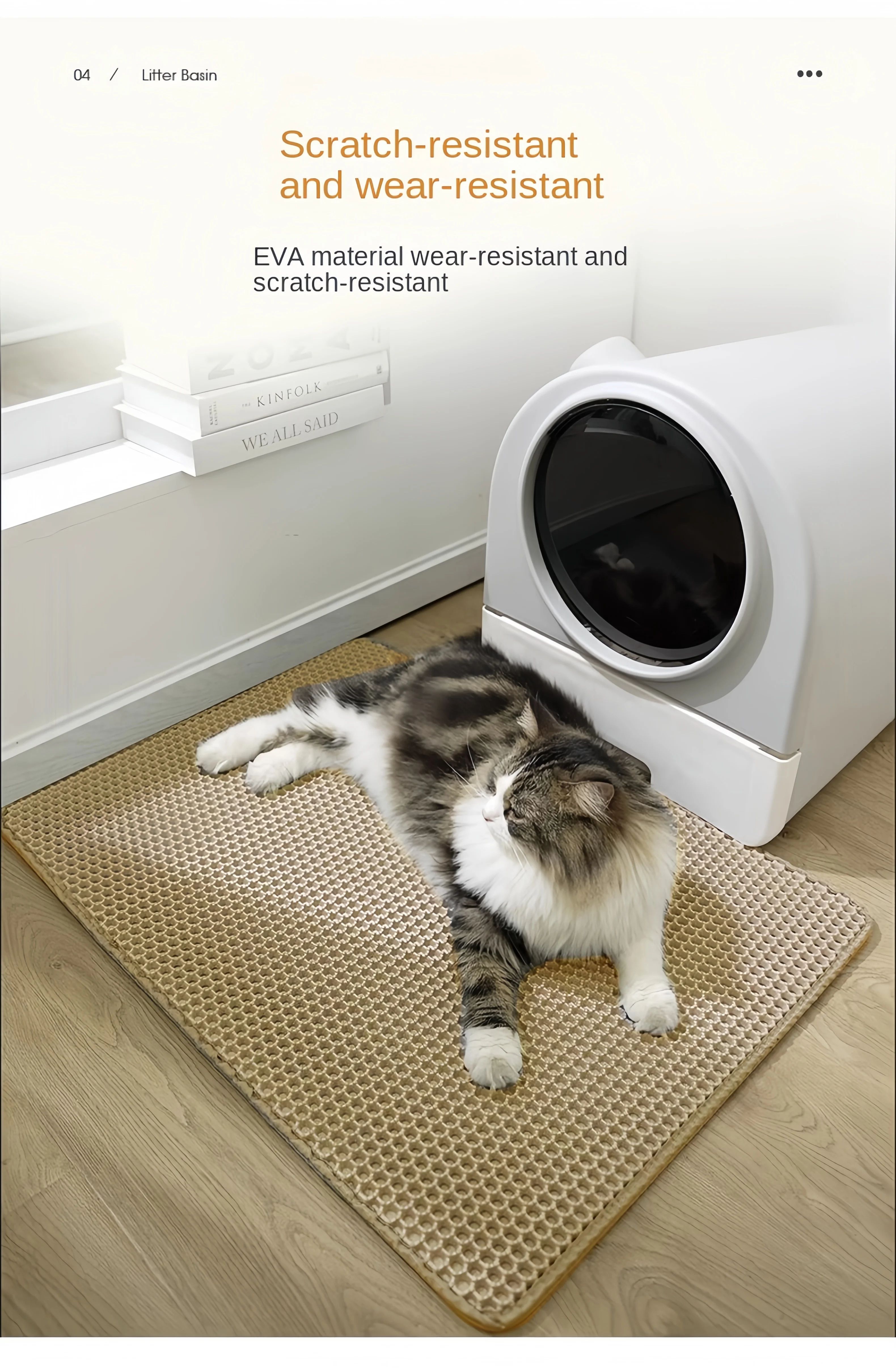 Double Layer Waterproof Cat Litter Mat