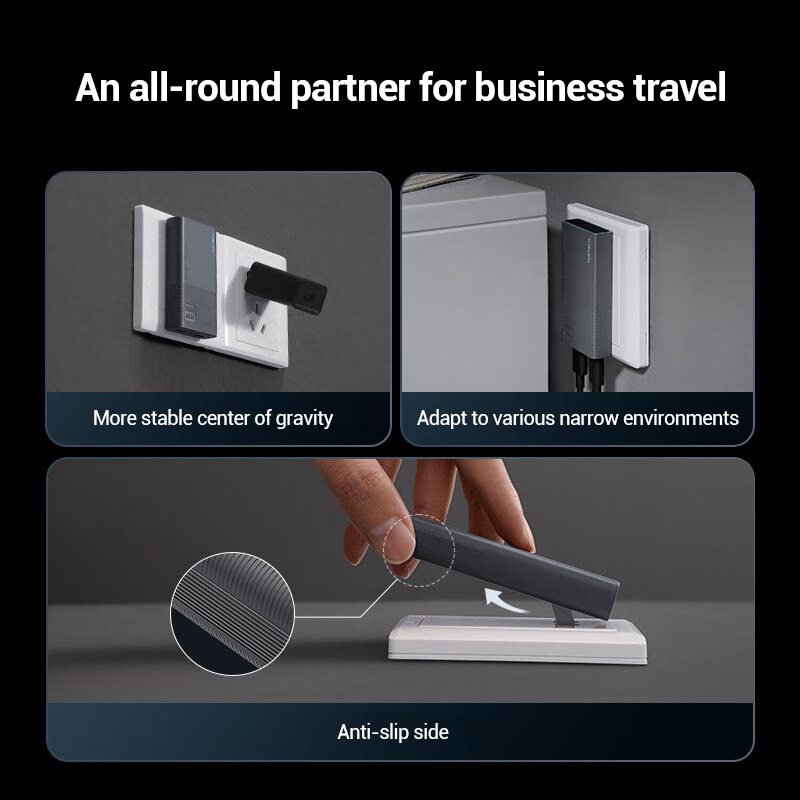 Quick Charge Ultra-thin GaN Charger, High-Speed Power Adapter, Efficient Charging for Devices
