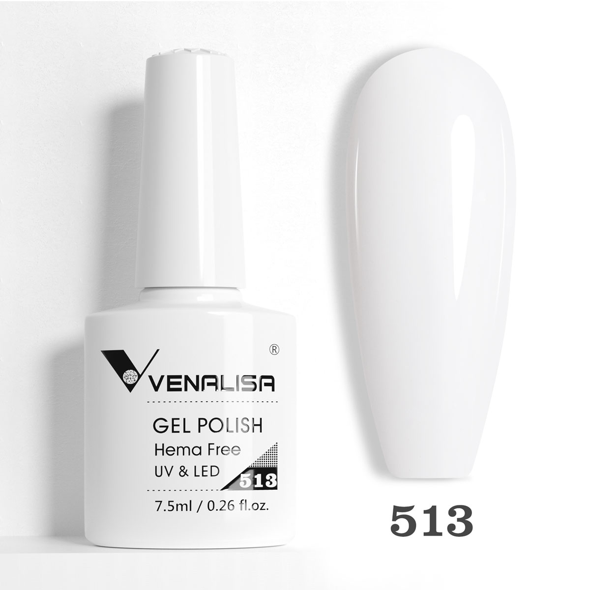 Glitter Nail Gel Polish Full Coverage Soak-Off UV LED Collection