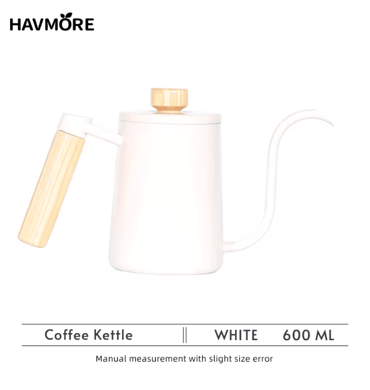 PrecisionFlow Stainless Steel Gooseneck Coffee Kettle