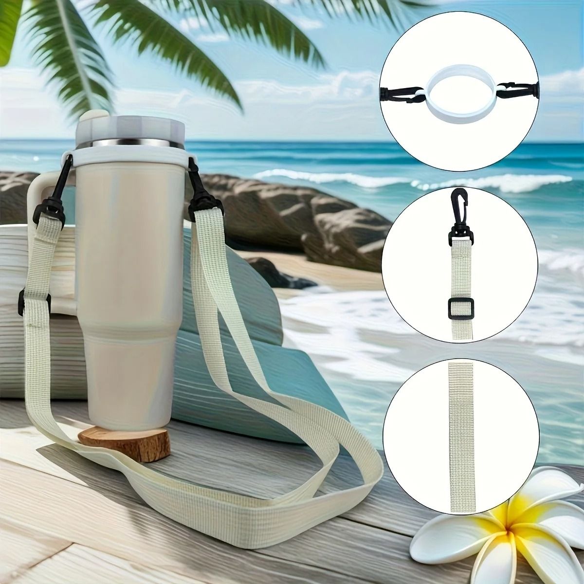 Adjustable Water Cup Crossbody Strap