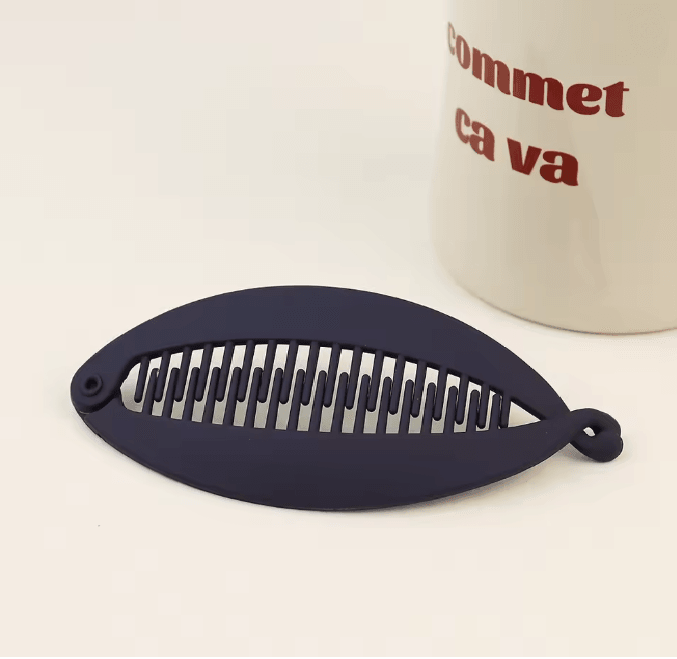 Matte Fish Shape Hair Claw Clip