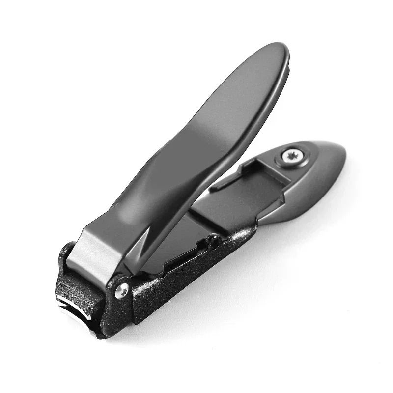 Anti-Splash Nail Clipper with Built-In Catcher