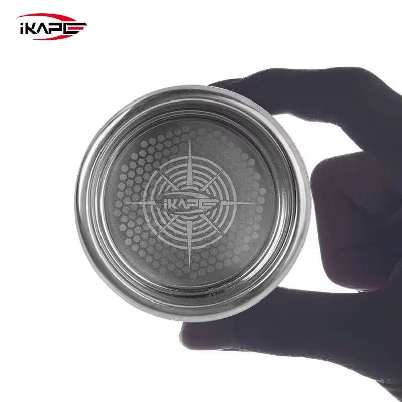 IKAPE Beehive Stainless Steel Espresso Filter Basket for 51/54/58mm Portafilters
