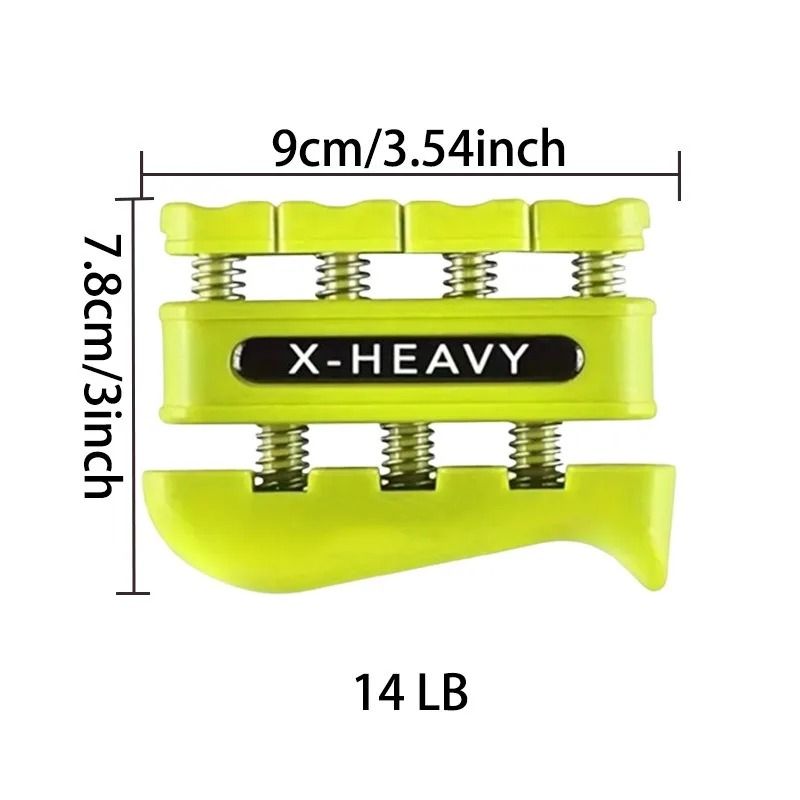 Dual Hand Grip Finger Trainer and Rehabilitation Hand Strengthener