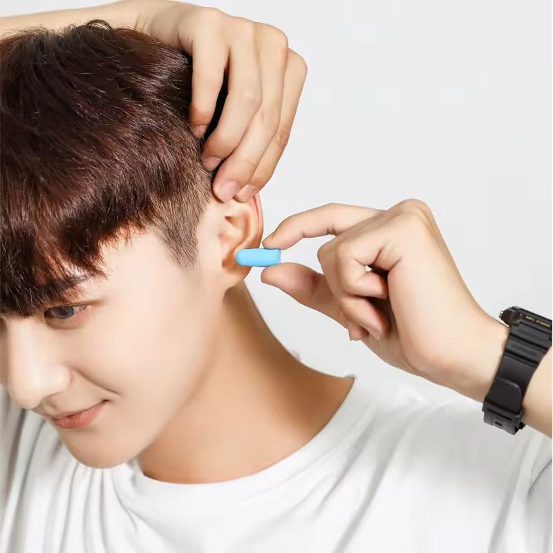 Noise-Reducing Foam Earplugs – Soft Comfort Fit for Sleep, Travel & Focus