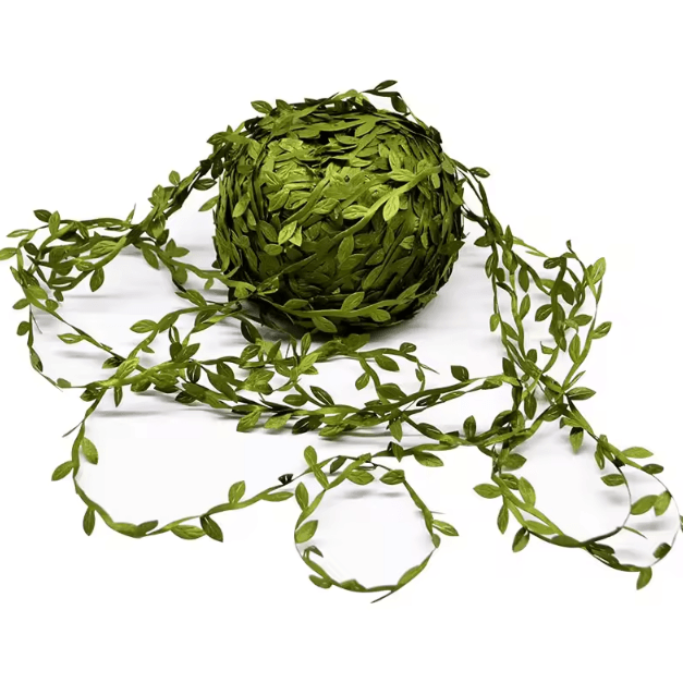 Silk Leaf Artificial Vine Garland – Flexible Greenery Decor for DIY & Home Styling