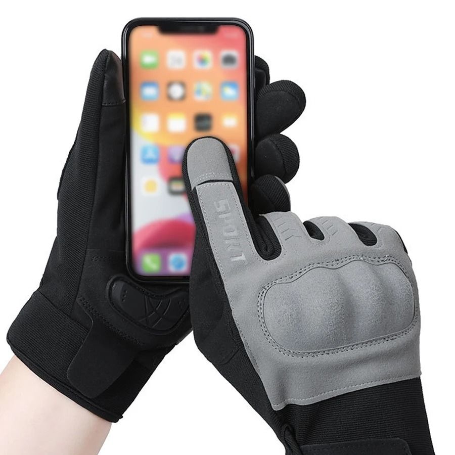 Thermal Windproof Performance Retro Motorcycle Gloves