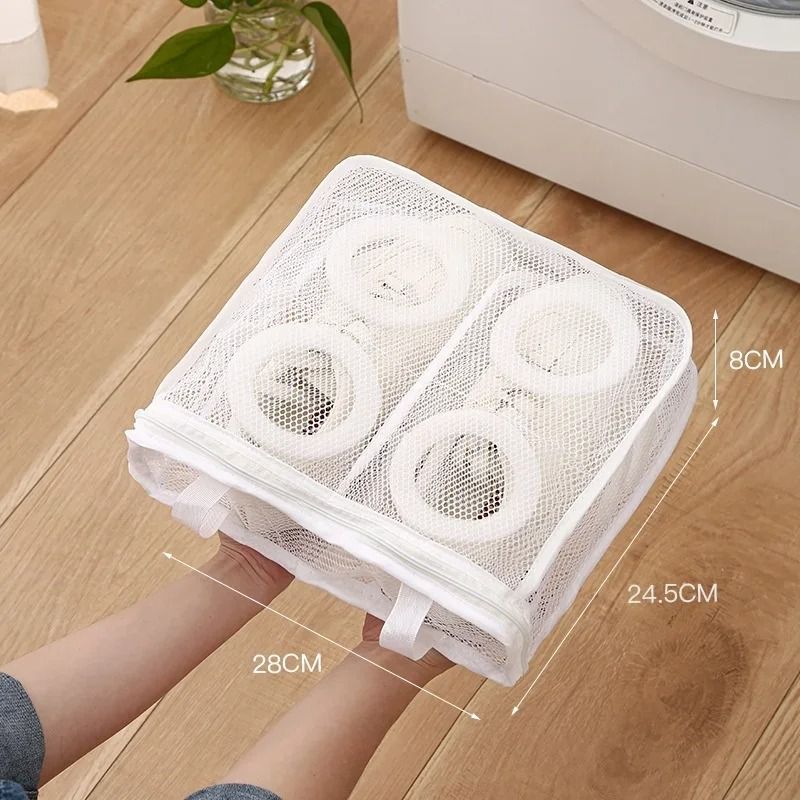 Protective Mesh Shoe Laundry Bag for Washing and Travel