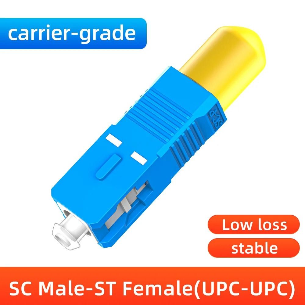 Fiber Optic Male to Female Hybrid Adapter