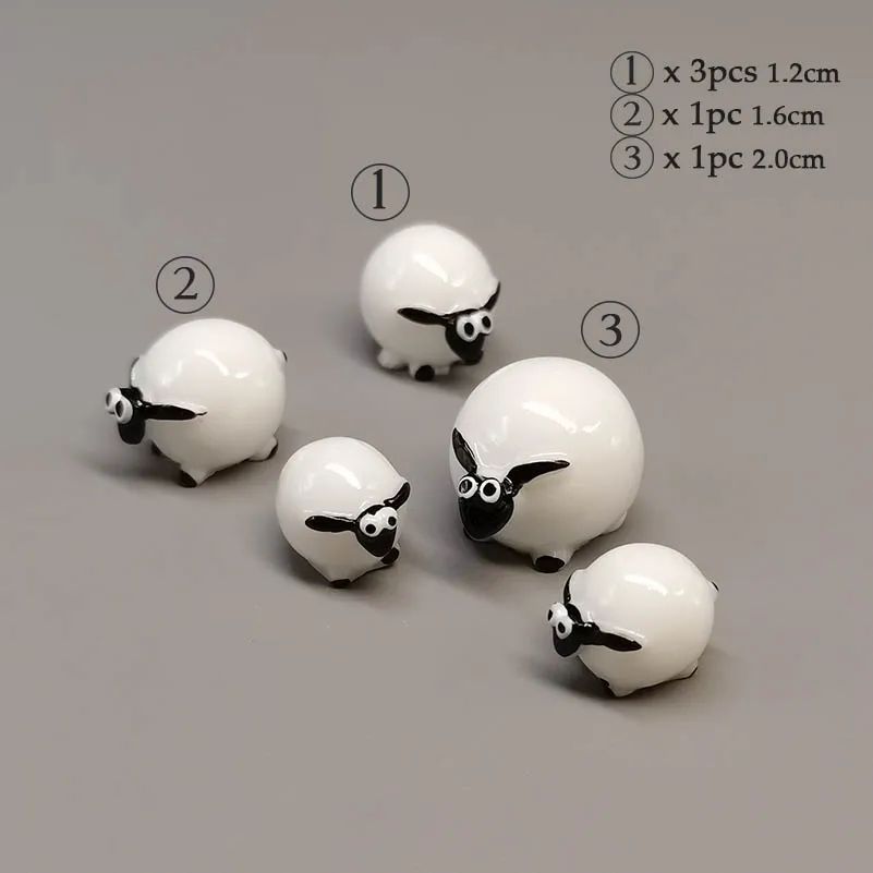 Mini Animal Fairy Garden Figurines Set