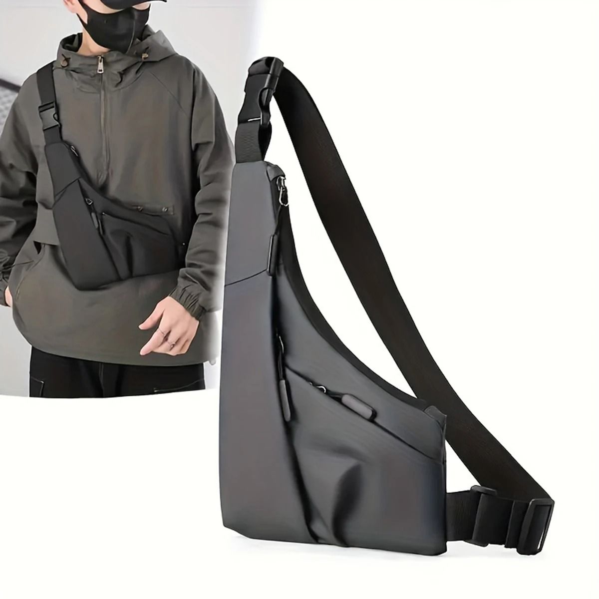 New Anti-Theft Close-Fitting Tactical Chest Bag