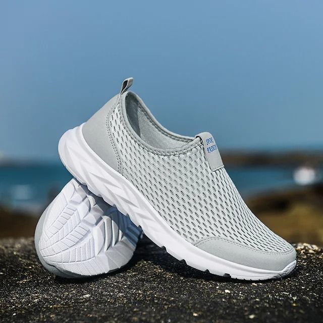 Breathable Summer Loafers Men Lightweight Casual Walking Shoes