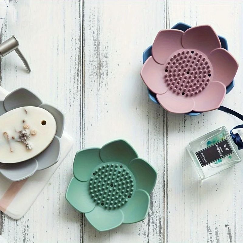Lotus Silicone Soap Holder